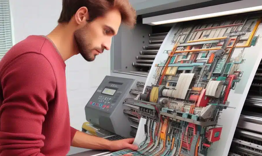 Buchbinder Druckweiterverarbeitung