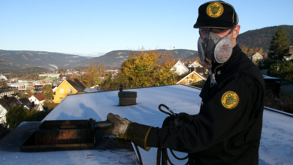 Über den Dächern von Lillehammer …